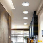 Lámpara Led 6w Losa redonda/cuadrada Luz Calida (10cm) - Imagen 5