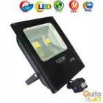 Reflector Blanco 100w con Sensor de Movimiento