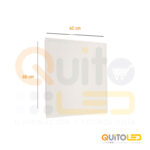 Lampara Led 60x60 48w Ultraslim Luz blanca o cálida - Imagen 8