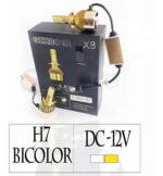 Focos Led H1 H7 880 Doble Color Blanco- Amarillo - Imagen 3