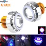 Faro Led Con Ojo De Angel Bi-xenon 30w Para Moto Universal - Imagen 4