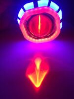 Faro Led Con Ojo De Angel Bi-xenon 30w Para Moto Universal - Imagen 5