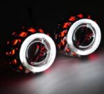 Faro Led Con Ojo De Angel Bi-xenon 30w Para Moto Universal - Imagen 6