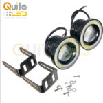 Kit Neblineros Led Ojo De Angel Para Auto Y Camioneta 3.5 - Imagen 2