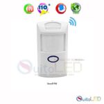 Detector Sensor De Movimiento Pir Inalámbrico 433mhz Alarmas