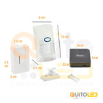 Kit Sonoff Alarma, Bridge Rf, Sensor Puerta Dw1, Sonoff Pir2 - Imagen 2