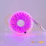 Cinta Rollo Tira Luces Led 5mt Multicolor +control Rgb 5050 - Imagen 5