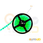 Cinta rollo tira led un color 5m 5050  12v y 24v - Imagen 2