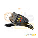 Megafono Bocina Sirena 5 Tonos Alarma Policía Bomberos - Imagen 3