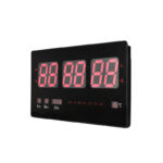 Reloj Led de pared 45 cm x 22 cm conexión directa 110v