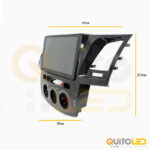 Radio Android con adaptador original para Toyota Hilux-Fortuner 2007-2015, 9" - Imagen 3