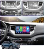 Radio Android con adaptador original para Hyundai Tucson TL, 2015 9" - Imagen 7