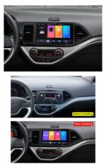 Radio Android 17 para Kia picanto R 2013 +, 9" Carplay “Gratis” Cámara y protector de pantalla - Imagen 8