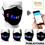Mascarilla Kn95 con Letrero Led Programable Bluetooth - Imagen 5