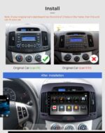 Radio Android con adaptador original para Elantra 2006 2011,9" - Imagen 2