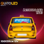 Pantalla de video Led 60x20 para publicidad Taxi P5