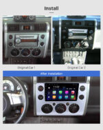 Radio Android con adaptador original para Toyota FJ Cruiser 2007+, 9" - Imagen 2