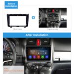 Radio Android con adaptador original para Honda CVR 2008-2011, 9″ - Imagen 2