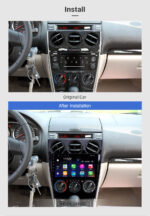 Radio Android con adaptador original para Mazda 6 2002-2007 ,9" - Imagen 2
