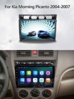 Radio Android 17  para Kia Picanto 2007, 9″ Carplay “Gratis” Cámara y protector de pantalla - Imagen 2
