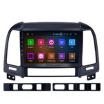 Radio Android con adaptador original para Hyundai Santa Fe 2006-2012,  9"