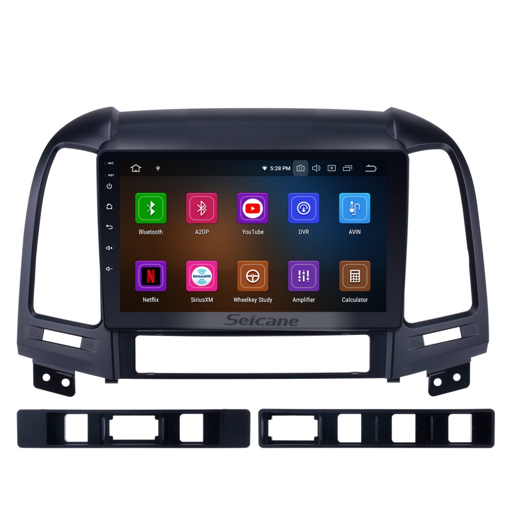 sanfe Radio Android con adaptador original para Hyundai Santa Fe 2006-2012, 9" - Imagen 1
