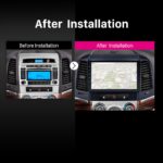 Radio Android con adaptador original para Hyundai Santa Fe 2006-2012,  9" - Imagen 2