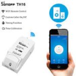 Sonoff TH16 Interruptor medidor de Temperatura y Humedad - Imagen 2