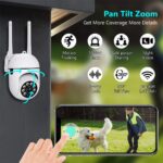 Cámara Mini Ptz  Wifi 1080 Inalámbrica Ip66 Exterior - Imagen 3