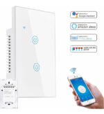 Interruptor  Smart Life Wifi 2 Contactos Alexa Google