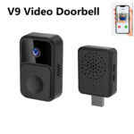 Timbre de Puerta Inalámbrico con vídeo WIFI V9