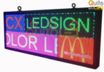Letrero Led Rgb 2mt x 40  imagenes - Gif - Texto - Hora - Imagen 6