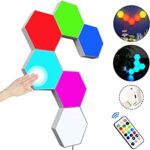 Apliques Hexagonales Rgb + Control Remoto - Imagen 4