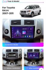 Radio Android con adaptador original para Toyota RAV4, 2006-2012 ,9" - Imagen 2
