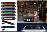 Letrero led programable para Auto 12v con Control remoto y ventosas - Imagen 3