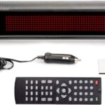 Letrero led programable para Auto 12v con Control remoto