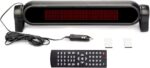 Letrero led programable para Auto 12v con Control remoto