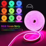 Cinta Neón Rgb flexible 5 mtrs con fuente de poder - Imagen 2
