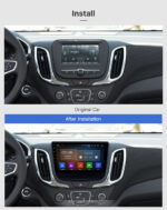 Radio Android 17 para equinox 2016+, 9″ Carplay 8 de ram "Gratis" cámara y protector de pantalla - Imagen 2