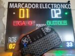 Marcador Electrónico Led con teclado o app Inalámbrica para  exterior 2×1.50 - Imagen 2