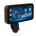 Pantalla portátil inalámbrica para motocicleta Carplay/Android auto impermeable
