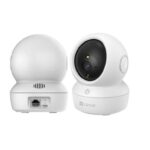 Cámara de vigilancia ezviz 360° wifi 2K H6c Pro  (incluye micro sd de 64GB WD PURPLE)