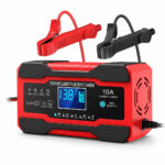 Cargador de bateria 10amp  12v 24v