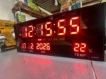 Reloj Digital pared 36x16 110v - Imagen 4
