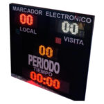 Marcador Electrónico Local - Visita -Tiempo - Periodo - Cronometro 1 x 1