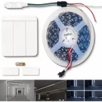 Cinta Led secuencial 2835 10mts 24V conexion directa 110v