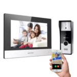 Kit de video Portero Hibrido DS-KB2411T-IM + Pantalla IP DS-KH6320-WTDE1