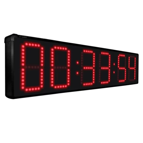 Cronometro Led 1x20 Inalámbrico con botonera