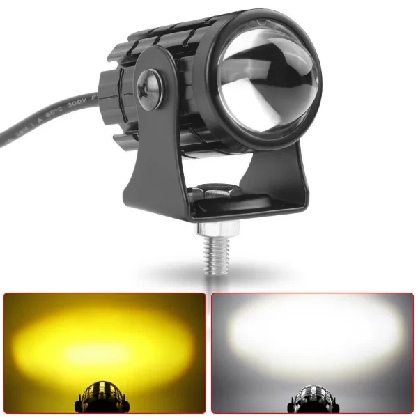 Focos Led bicolor tipo lupa para neblineros - Quitoled