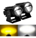 Focos Led bicolor tipo lupa para neblineros